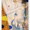 Mor Og Barn Gustav Klimt Plakat 20 X 40 Cm Billedramme -POSTERLOUNGE Salg 608236 poster l