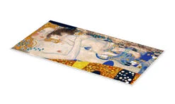 Mor Og Barn Gustav Klimt Plakat 20 X 40 Cm Billedramme -POSTERLOUNGE Salg 608236 poster pds l