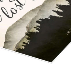 Not All Those Who Wander Are Lost, Tolkien Amelia Gier Plakat 30 X 40 Cm Billedramme -POSTERLOUNGE Salg 608330 poster empCorner l