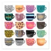 Pretty Coffee Cups Elisabeth Fredriksson Plakat 30 X 30 Cm Billedramme -POSTERLOUNGE Salg 609278 poster l