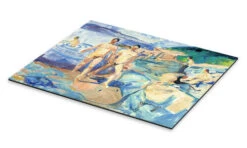 Bathing Men Edvard Munch Galleritryk 30 X 20 Cm Billedramme -POSTERLOUNGE Salg 609738 gallery print pds l