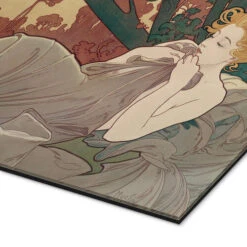 Dusk Alfons Mucha Galleritryk 40 X 20 Cm Billedramme -POSTERLOUNGE Salg 611435 gallery print empCorner l