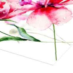 Smukke Pæoner I Akvarel Plakat 30 X 40 Cm Billedramme -POSTERLOUNGE Salg 611824 poster empCorner l