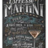 Espresso Martini Opskrift (engelsk) Lily & Val Plakat 30 X 40 Cm Billedramme -POSTERLOUNGE Salg 616997 poster l