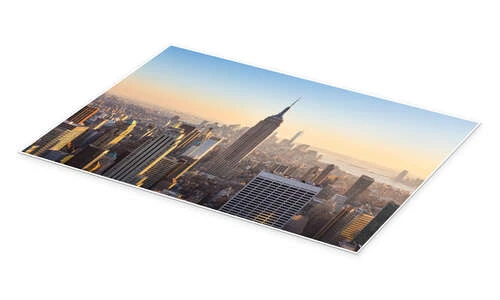 Udsigt Over Manhattan Plakat 30 X 20 Cm Billedramme 4 Udsigt Over Manhattan Plakat 30 X 20 Cm Billedramme - Billede 2