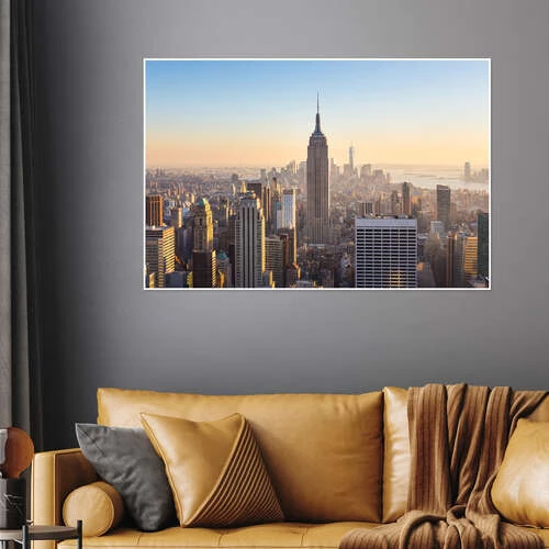 Udsigt Over Manhattan Plakat 30 X 20 Cm Billedramme 6 Udsigt Over Manhattan Plakat 30 X 20 Cm Billedramme - Billede 4
