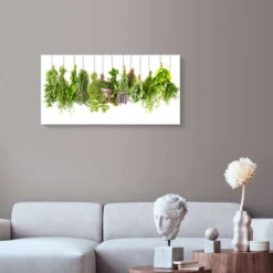 Hængende Urter Galleritryk 40 X 20 Cm Billedramme -POSTERLOUNGE Salg 620077 gallery print room white l