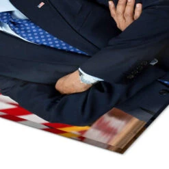 President Barack Obama In Portrait Akrylbillede 20 X 30 Cm Billedramme -POSTERLOUNGE Salg 623159 acrylic glass empCorner l