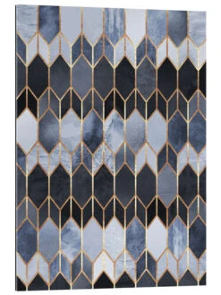 Stained Glass 3 Elisabeth Fredriksson Galleritryk 20 X 30 Cm Billedramme