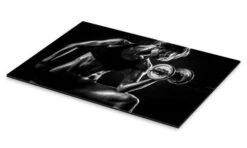 Atlet Med Håndvægt II Galleritryk 30 X 20 Cm Billedramme -POSTERLOUNGE Salg 636385 gallery print pds l