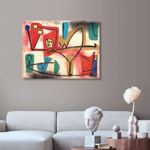 High Spirits Paul Klee Lærredsbillede 30 X 20 Cm Billedramme 6 High Spirits Paul Klee Lærredsbillede 30 X 20 Cm Billedramme - Billede 4