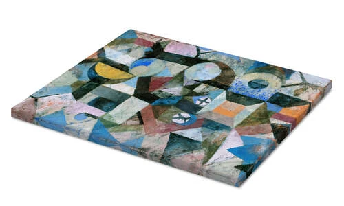 Composition With The Yellow Half-Moon And The Y Paul Klee Lærredsbillede 20 X 30 Cm Billedramme 4 Composition With The Yellow Half-Moon And The Y Paul Klee Lærredsbillede 20 X 30 Cm Billedramme - Billede 2