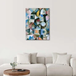 Composition With The Yellow Half-Moon And The Y Paul Klee Lærredsbillede 20 X 30 Cm Billedramme 9 Composition With The Yellow Half-Moon And The Y Paul Klee Lærredsbillede 20 X 30 Cm Billedramme -POSTERLOUNGE Salg 637821 canvas room colourful l