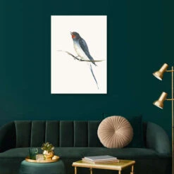 Swallow Dearpumpernickel Akrylbillede 20 X 30 Cm Billedramme -POSTERLOUNGE Salg 640609 acrylic glass room white l