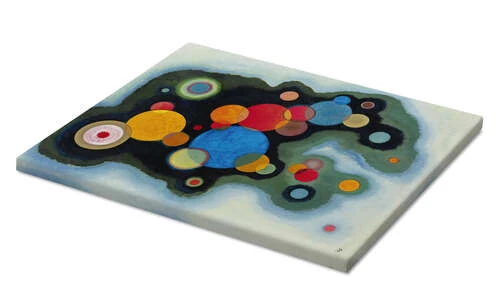 Deepened Impulse Wassily Kandinsky Lærredsbillede 20 X 30 Cm Billedramme 4 Deepened Impulse Wassily Kandinsky Lærredsbillede 20 X 30 Cm Billedramme - Billede 2