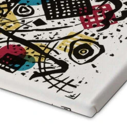 Small Worlds V Wassily Kandinsky Lærredsbillede 20 X 30 Cm Billedramme -POSTERLOUNGE Salg 640727 canvas empCorner l