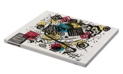 Small Worlds V Wassily Kandinsky Lærredsbillede 20 X 30 Cm Billedramme -POSTERLOUNGE Salg 640727 canvas pds l