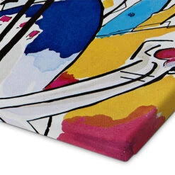 Composition No. 4 Wassily Kandinsky Lærredsbillede 30 X 20 Cm Billedramme -POSTERLOUNGE Salg 640786 canvas empCorner l