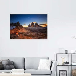Tre Cime Di Lavaredo I Dolomitterne Muharrem Ünal Plakat 30 X 20 Cm Billedramme 9 Tre Cime Di Lavaredo I Dolomitterne Muharrem Ünal Plakat 30 X 20 Cm Billedramme -POSTERLOUNGE Salg 641475 poster room photography l