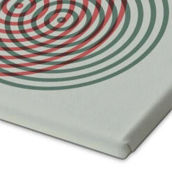 Retro Circle Dear Dear Lærredsbillede 20 X 30 Cm Billedramme -POSTERLOUNGE Salg 641525 canvas empCorner l