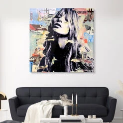 It's A Sin To Be Tired Michiel Folkers Akrylbillede 30 X 30 Cm Billedramme -POSTERLOUNGE Salg 642171 acrylic glass room stars and celebrities l