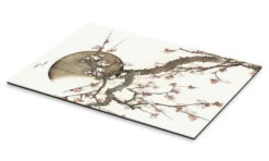 Plum Blossoms And Moon Katsushika Hokusai Galleritryk 30 X 20 Cm Billedramme -POSTERLOUNGE Salg 642831 gallery print pds l