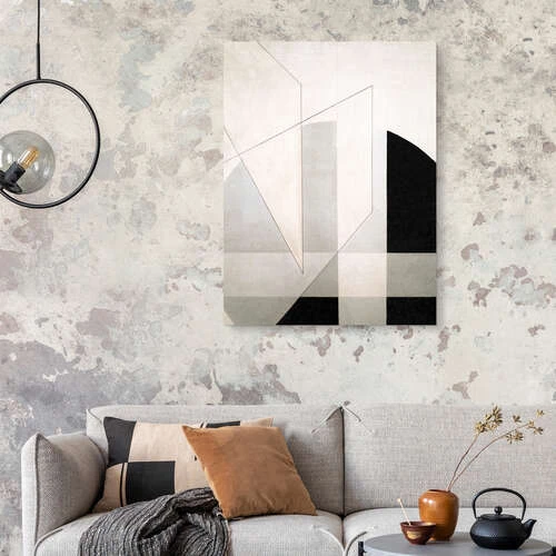 Composition A.XX, Detalje László Moholy-Nagy Galleritryk 20 X 30 Cm Billedramme 6 Composition A.XX, Detalje László Moholy-Nagy Galleritryk 20 X 30 Cm Billedramme - Billede 4