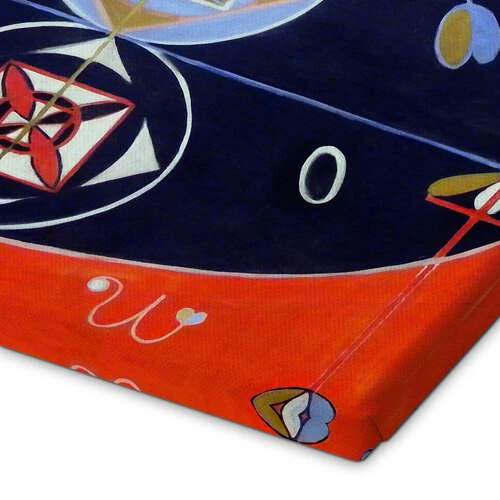 Evolutionen, Nr. 16 Hilma Af Klint Lærredsbillede 30 X 20 Cm Billedramme 5 Evolutionen, Nr. 16 Hilma Af Klint Lærredsbillede 30 X 20 Cm Billedramme - Billede 3