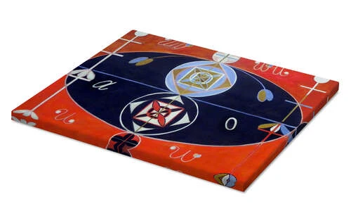 Evolutionen, Nr. 16 Hilma Af Klint Lærredsbillede 30 X 20 Cm Billedramme 4 Evolutionen, Nr. 16 Hilma Af Klint Lærredsbillede 30 X 20 Cm Billedramme - Billede 2