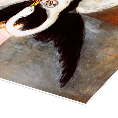 Svanen Hilma Af Klint Plakat 30 X 30 Cm Billedramme 5 Svanen Hilma Af Klint Plakat 30 X 30 Cm Billedramme - Billede 3