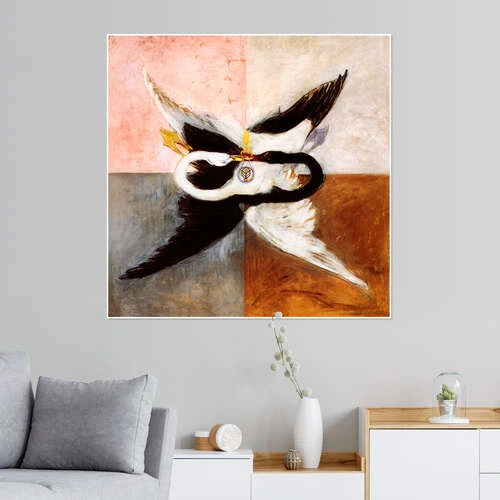 Svanen Hilma Af Klint Plakat 30 X 30 Cm Billedramme 6 Svanen Hilma Af Klint Plakat 30 X 30 Cm Billedramme - Billede 4