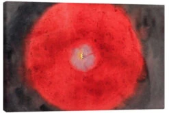 Ved Betragtning Af Blomster Og Træer, Birken Hilma Af Klint Lærredsbillede 30 X 20 Cm Billedramme