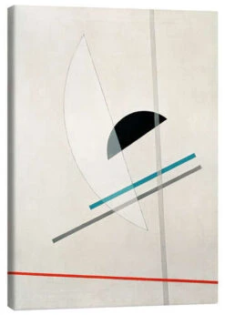 Composition László Moholy-Nagy Lærredsbillede 20 X 30 Cm Billedramme