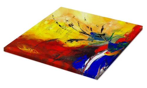 Music And Love Niksic Katarina Lærredsbillede 30 X 30 Cm Billedramme 4 Music And Love Niksic Katarina Lærredsbillede 30 X 30 Cm Billedramme - Billede 2