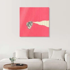 Top Secret Carlos Quitério Akrylbillede 30 X 30 Cm Billedramme -POSTERLOUNGE Salg 654466 acrylic glass room colourful l