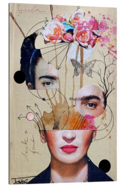 Frida Kahlo For Beginners Loui Jover Galleritryk 20 X 30 Cm Billedramme