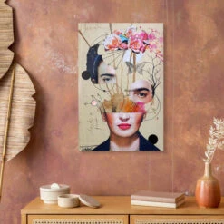 Frida Kahlo For Beginners Loui Jover Galleritryk 20 X 30 Cm Billedramme -POSTERLOUNGE Salg 654748 gallery print room portrait format l