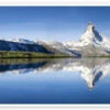 Stellisee And Matterhorn Near Zermatt In The Swiss Alps Jan Christopher Becke Plakat 60 X 20 Cm Billedramme -POSTERLOUNGE Salg 655187 poster l
