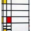 Trafalgar Square Piet Mondrian Lærredsbillede 20 X 30 Cm Billedramme
