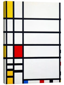 Trafalgar Square Piet Mondrian Lærredsbillede 20 X 30 Cm Billedramme
