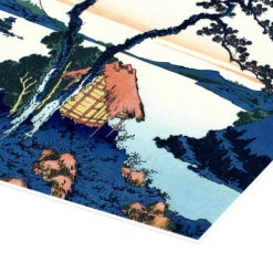 Lake Suwa In Shinano Province Katsushika Hokusai Plakat 30 X 20 Cm Billedramme -POSTERLOUNGE Salg 665177 poster empCorner l