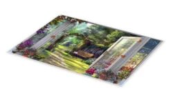 Garden View Dominic Davison Plakat 40 X 30 Cm Billedramme -POSTERLOUNGE Salg 669036 poster pds l