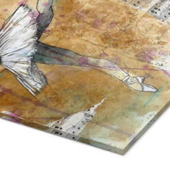 White Swan (ballet Study) Loui Jover Akrylbillede 20 X 30 Cm Billedramme -POSTERLOUNGE Salg 670556 acrylic glass empCorner l