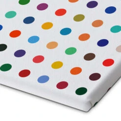 Damien Tribute - Colourful Polkadots THE USUAL DESIGNERS Lærredsbillede 20 X 30 Cm Billedramme -POSTERLOUNGE Salg 672578 canvas empCorner l