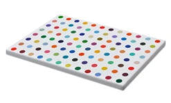 Damien Tribute - Colourful Polkadots THE USUAL DESIGNERS Lærredsbillede 20 X 30 Cm Billedramme -POSTERLOUNGE Salg 672578 canvas pds l