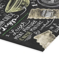 Classic Lasagna Opskrift (engelsk) Lily & Val Plakat 30 X 30 Cm Billedramme 8 Classic Lasagna Opskrift (engelsk) Lily & Val Plakat 30 X 30 Cm Billedramme -POSTERLOUNGE Salg 673383 poster empCorner l