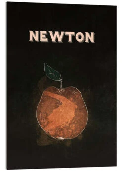 Newton RNDMS Akrylbillede 20 X 30 Cm Billedramme