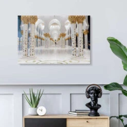 Den Berømte Sheikh Zayed Moske Akrylbillede 30 X 20 Cm Billedramme -POSTERLOUNGE Salg 680406 acrylic glass room sights l
