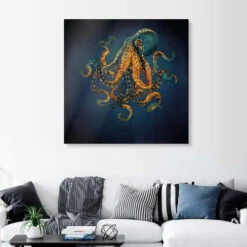 Underwater Dream IV SpaceFrog Designs Galleritryk 30 X 30 Cm Billedramme -POSTERLOUNGE Salg 682033 gallery print room blue l