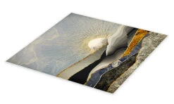 Morning Sun SpaceFrog Designs Plakat 30 X 30 Cm Billedramme -POSTERLOUNGE Salg 682050 poster pds l